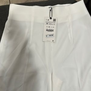 Brand New Zara White Pants